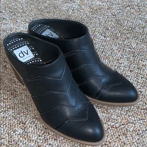 Dolce Vita black fall mule booties